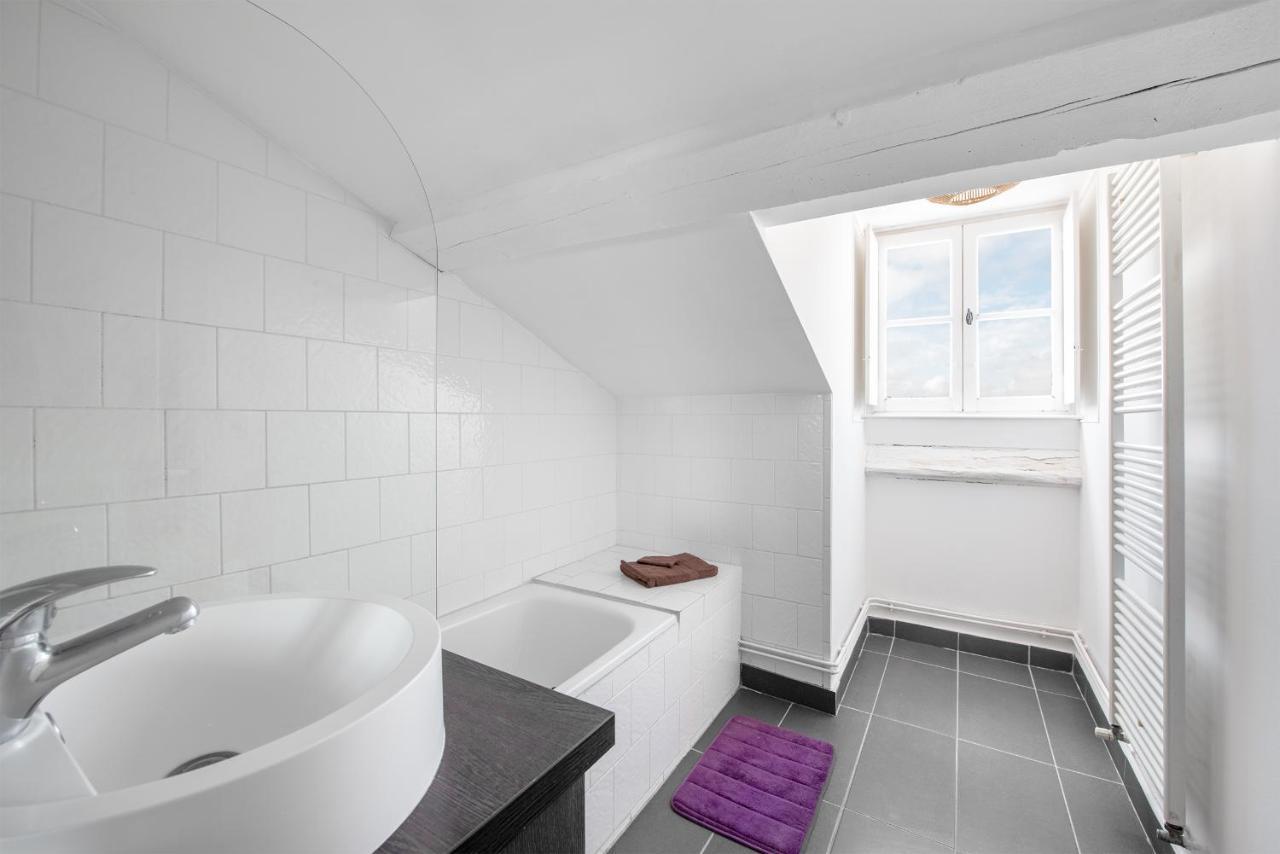 Charmand Duplex Avec Vue Sur La Cite & Les Toits Daire Carcassonne Dış mekan fotoğraf